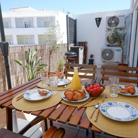 Spacious Terrace, Swimming Pool, Private Parking Olhão Exterior foto